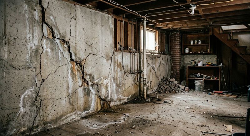 Basement Crack Repair in Marlboro, NJ