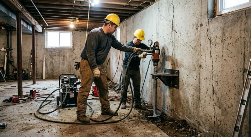 Basement Stabilization in Marlboro, NJ