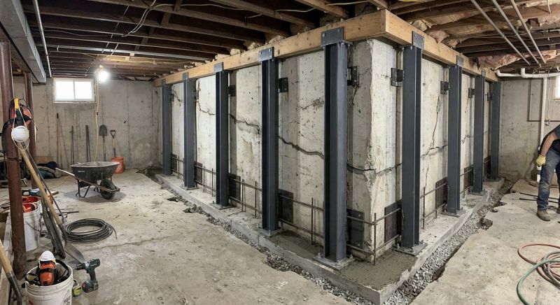 Basement Underpinning in Marlboro, NJ