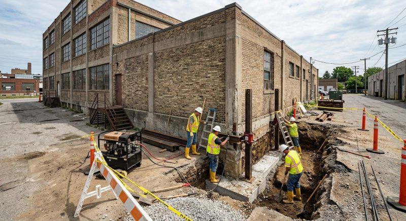 Building Foundation Repair in Elizabeth, NJ