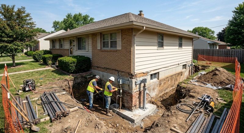 Building Foundation Repair in Lawrence Township, NJ