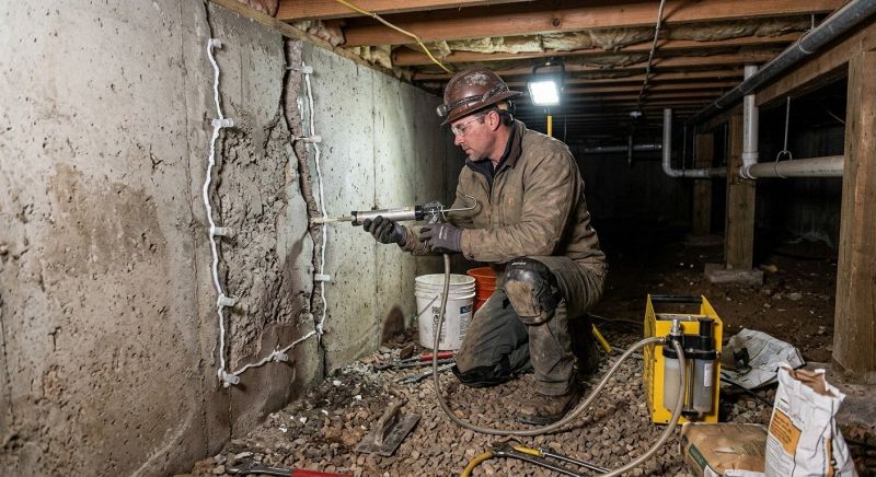 Building Foundation Repair in Middletown, NJ