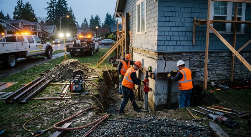Building Foundation Repair in Point Pleasant Beach, NJ