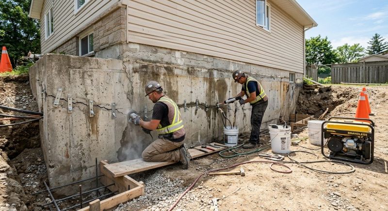 Concrete Foundation Repair in Eatontown, NJ