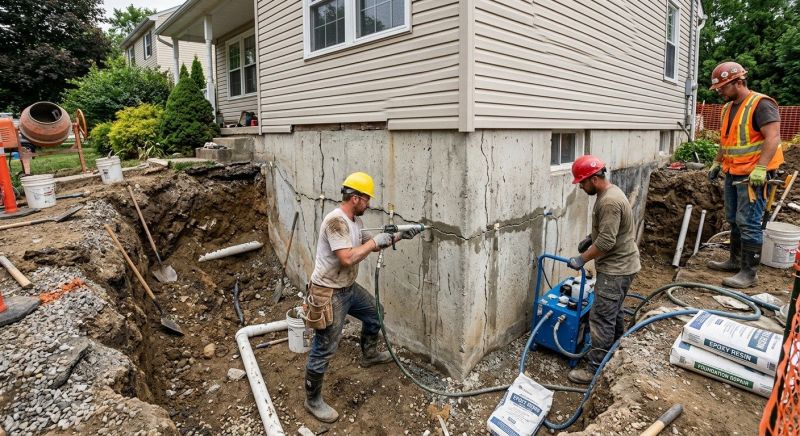 Concrete Foundation Repair in Howell, NJ