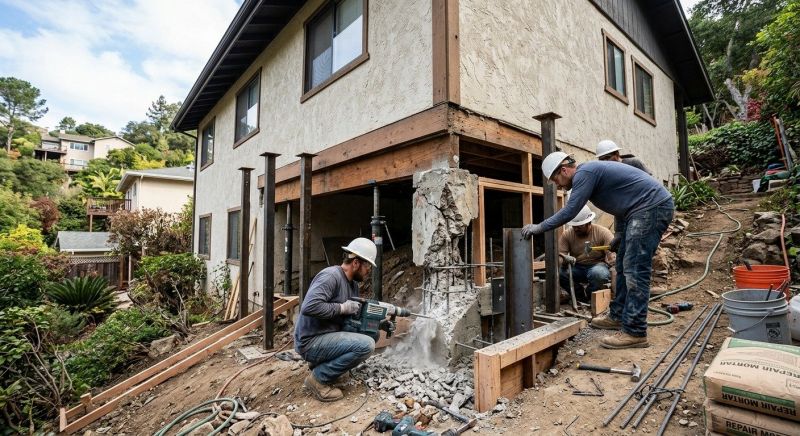 Concrete Foundation Repair in Marlboro, NJ
