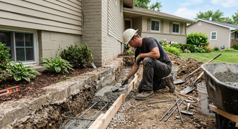 Concrete Foundation Repair in Mercer County, NJ