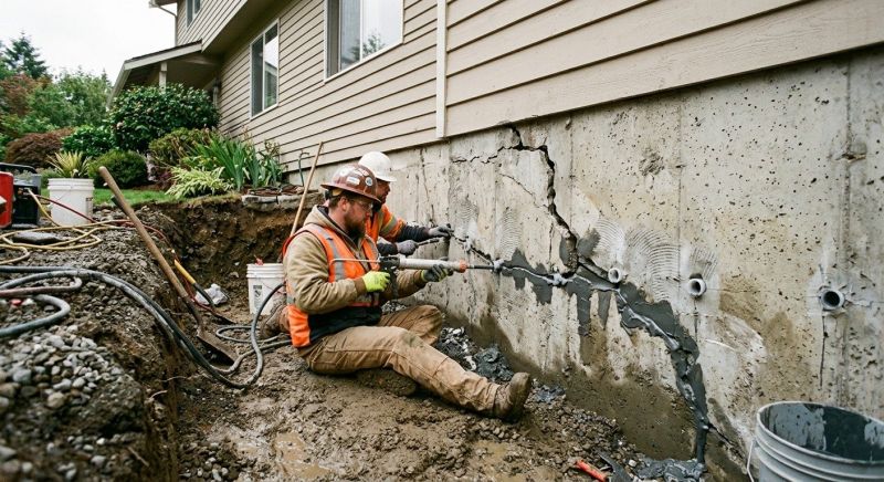 Cracked Foundation Repair in Point Pleasant Beach, NJ