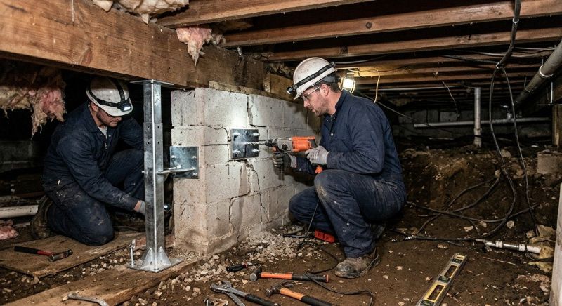 Crawlspace Foundation Repair in Elizabeth, NJ