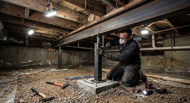Crawlspace Foundation Repair in Englishtown, NJ