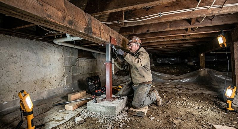 Crawlspace Foundation Repair in Long Branch, NJ