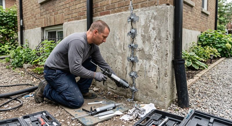 Foundation Crack Repair in Marlboro, NJ