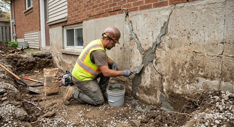 Foundation Crack Repair in Piscataway, NJ