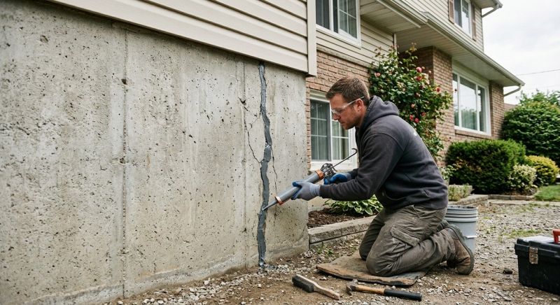Foundation Crack Sealing in Marlboro, NJ