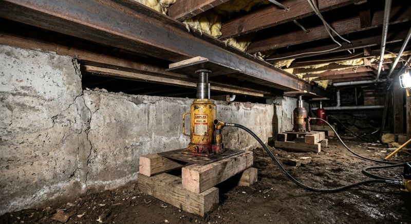 Foundation Jacking in Clark, NJ