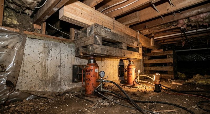 Foundation Jacking in East Brunswick, NJ