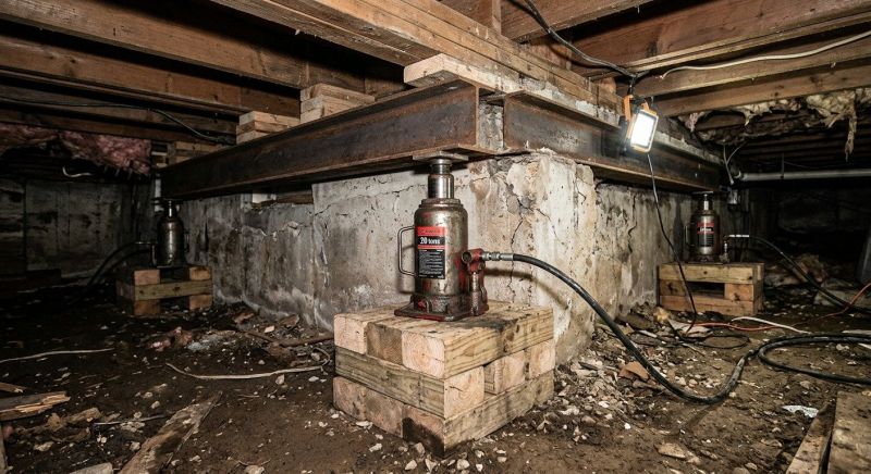 Foundation Jacking in Highland Park, NJ