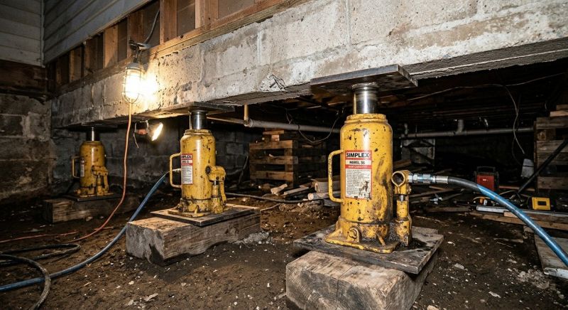 Foundation Jacking in Long Branch, NJ