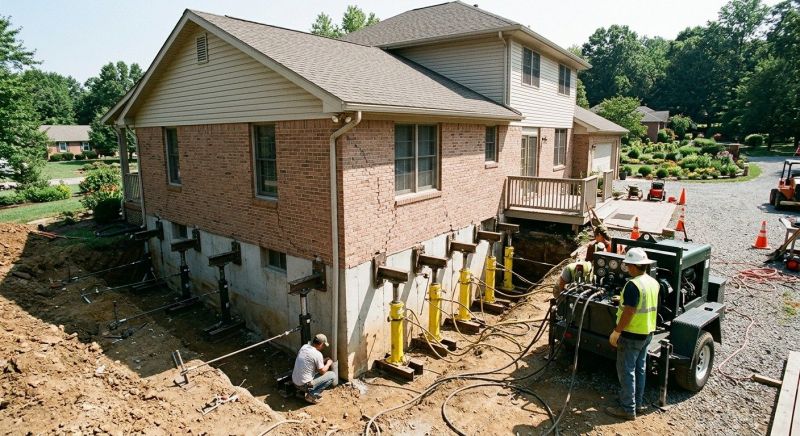 Foundation Jacking in Middlesex County, NJ