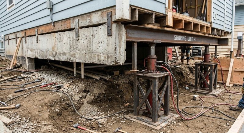 Foundation Jacking in Middlesex County, NJ