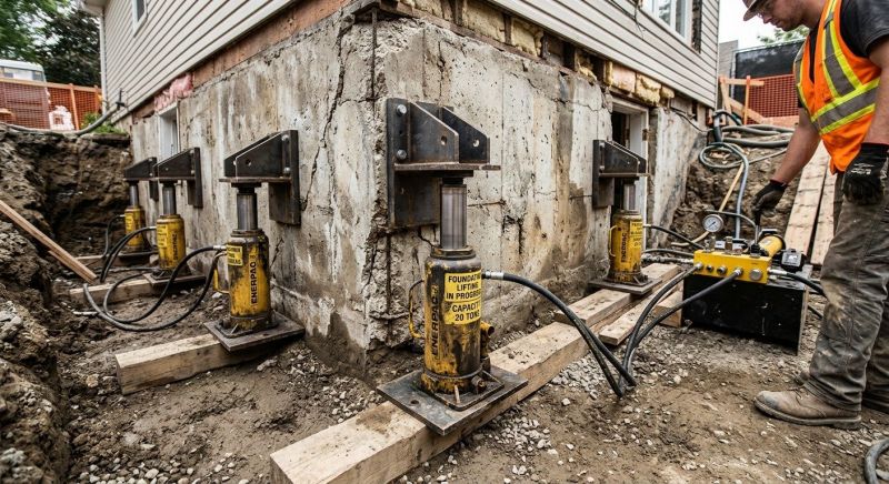 Foundation Jacking in Princeton, NJ