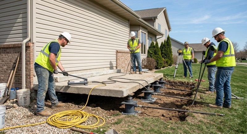 Foundation Lifting in Carteret, NJ