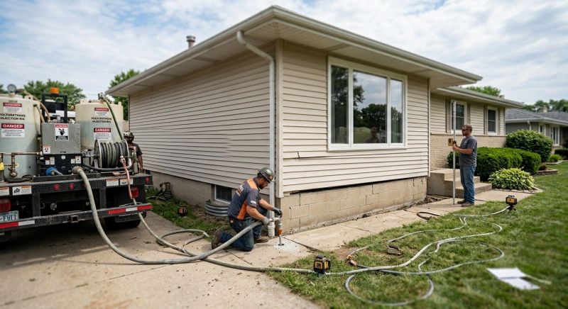 Foundation Lifting in Carteret, NJ