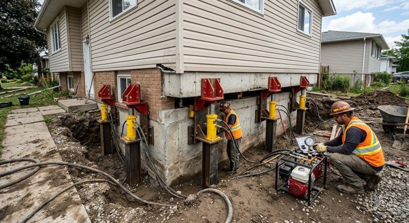 Foundation Lifting in Iselin, NJ