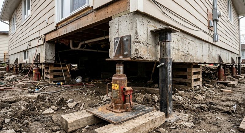 Foundation Lifting in Metuchen, NJ