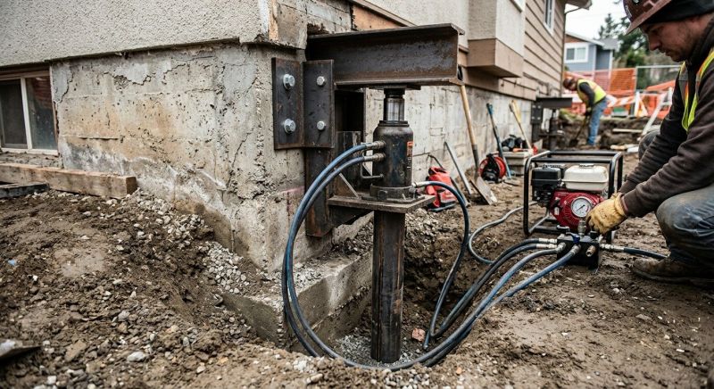 Foundation Lifting in Old Bridge, NJ