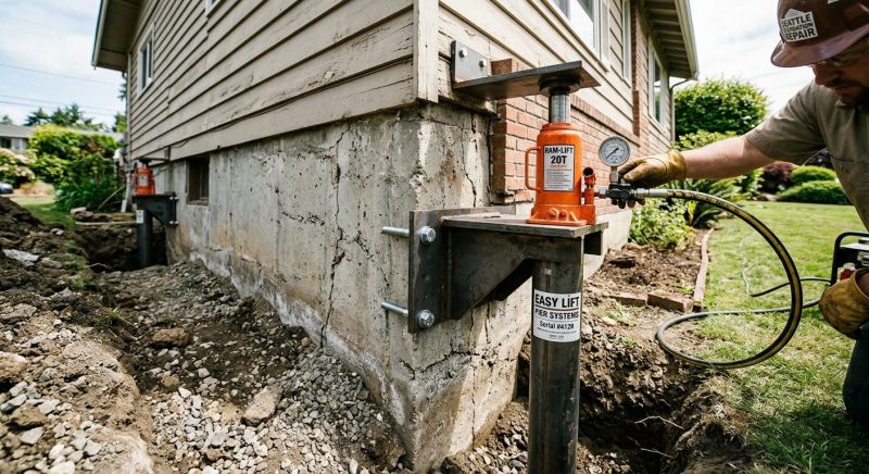 Foundation Lifting in South Amboy, NJ
