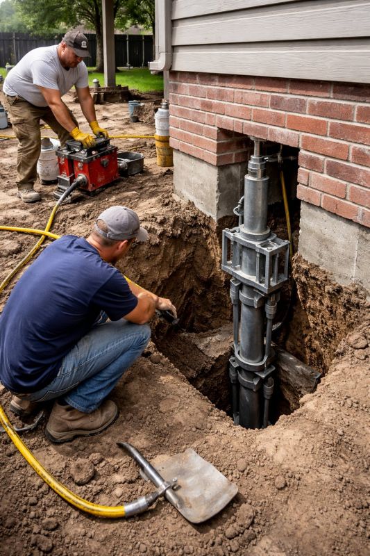 Foundation Pier Repair in Marlboro, NJ
