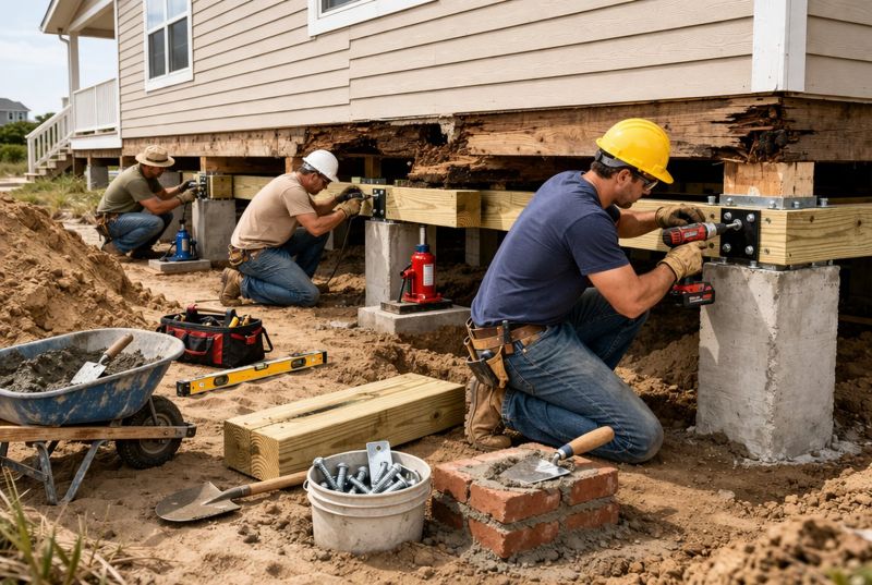 Foundation Raising in Holmdel, NJ