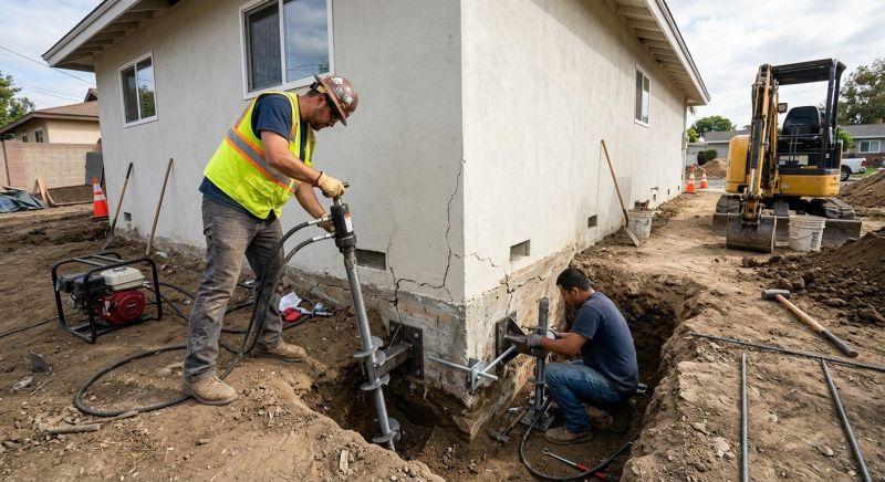 Foundation Stabilizing in Ocean County, NJ