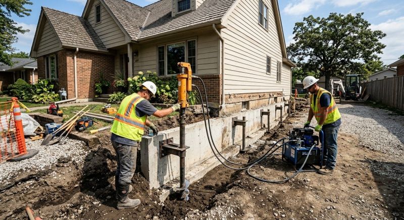 Foundation Stabilizing in West Long Branch, NJ