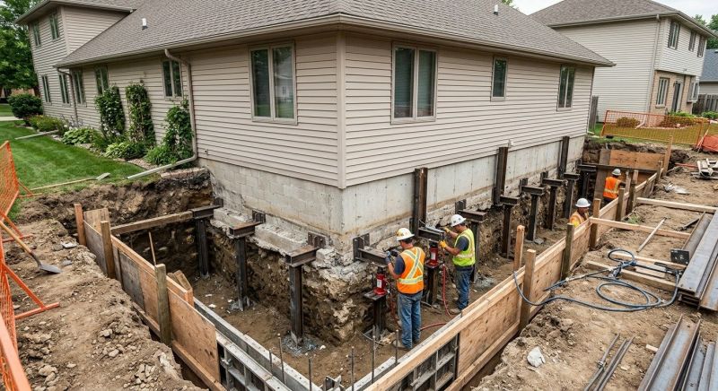 Foundation Underpinning in Marlboro, NJ