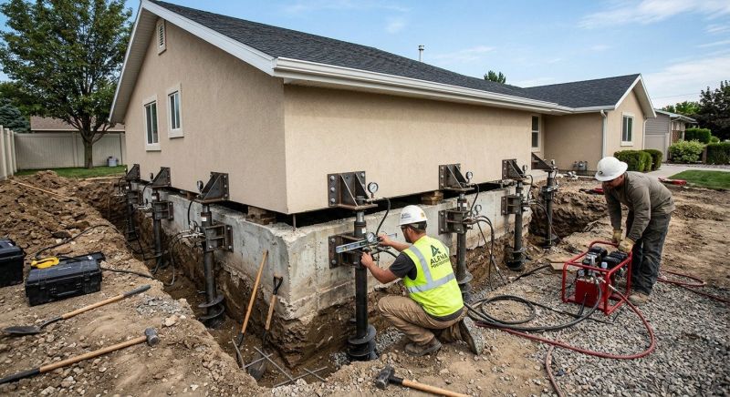 Home Foundation Leveling in Monroe Township, NJ