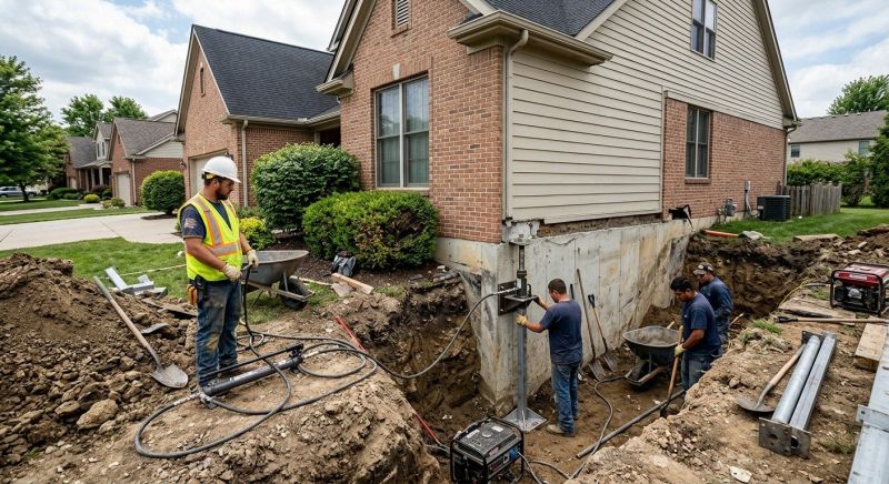 House Foundation Repair in East Brunswick, NJ