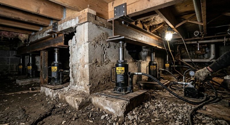 House Leveling in Farmingdale, NJ
