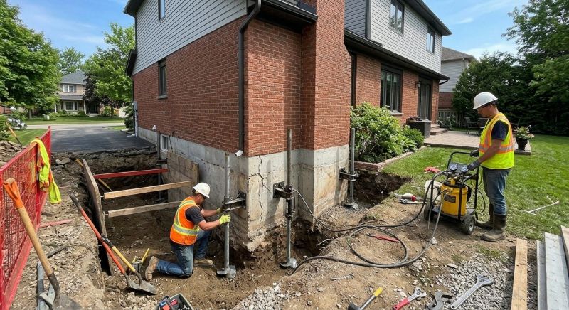 House Underpinning in Marlboro, NJ