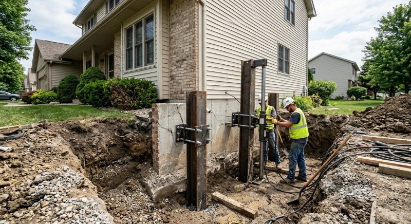 House Underpinning in Marlboro, NJ
