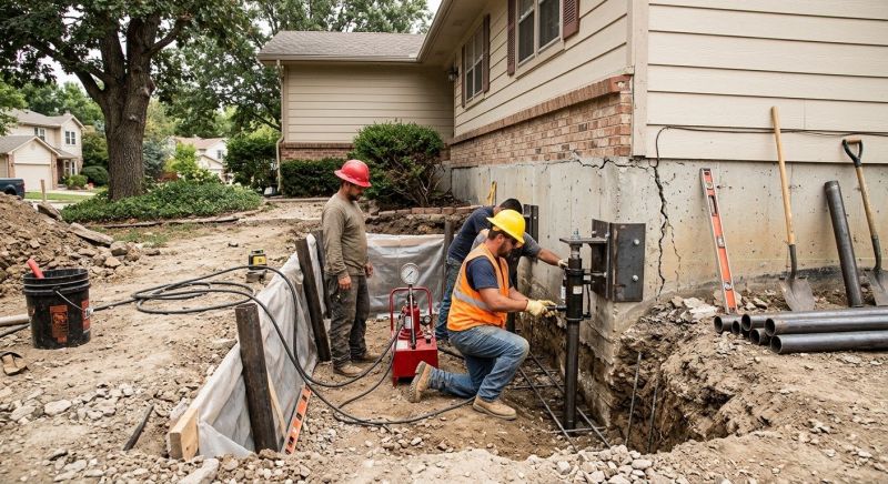 Leaking Foundation Repair in Marlboro, NJ