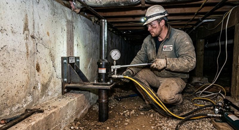 Settling Foundation Service in Howell, NJ