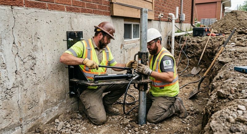 Settling Foundation Service in Monmouth County, NJ