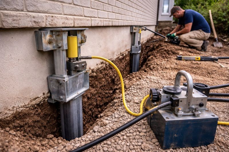 Sinking Foundation Repair in Marlboro, NJ
