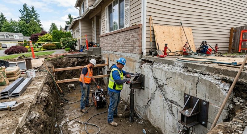 Structural Foundation Repair in Howell, NJ