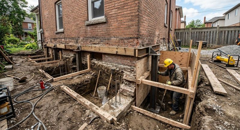 Structural Underpinning in Marlboro, NJ